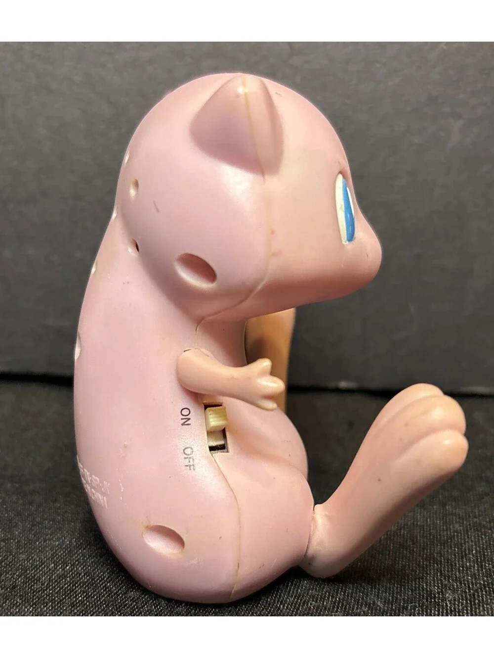 VTG Pokemon Talking Mew Toy Figure Nintendo Tomy 1998 No Tail Works Need Battery